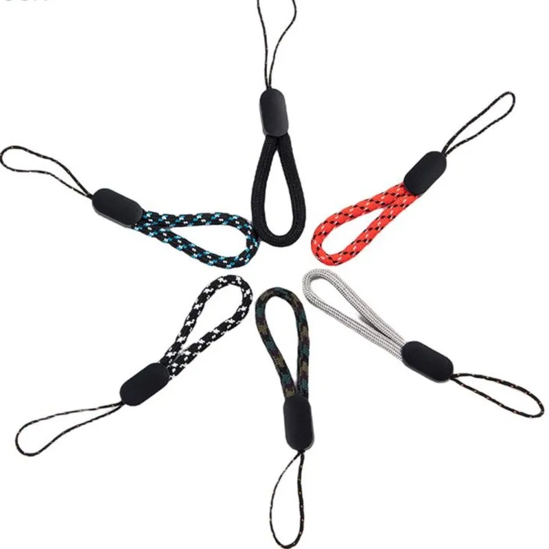 5Pcs Hand Wrist Lanyard String Short Grip XYun Lanyard Mobile Phone Strap USB Flash Drive Keychain