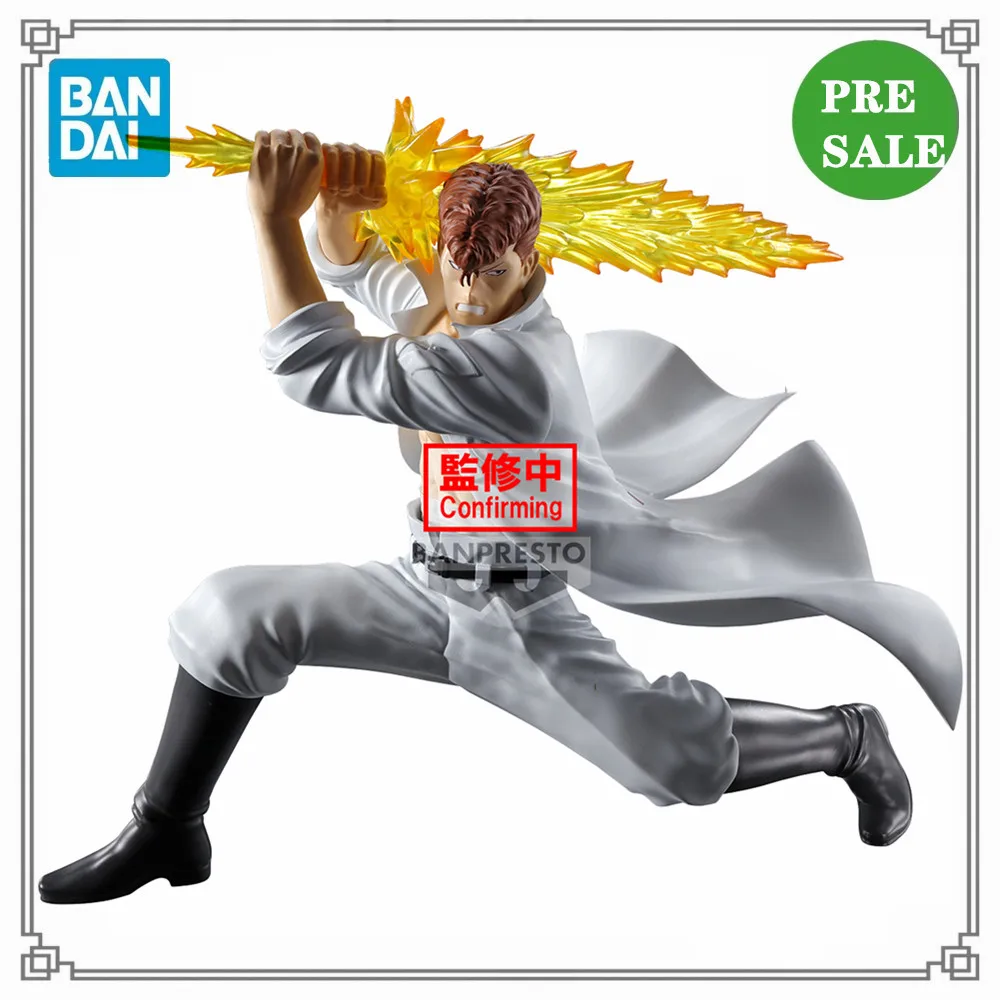 

Оригинальная игрушка Bandai YU HAKUSHO, искусственная кожа, аниме фигурка куклы, ПВХ игрушки для детей, модель куклы 14 см