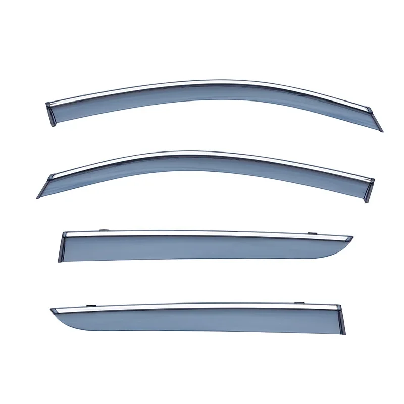 Window Visor For Toyota CHR IZOA-Accessories Outer Trim Chrome Deflectors Rain Guard Door Visor Vent Shades Ventvisor