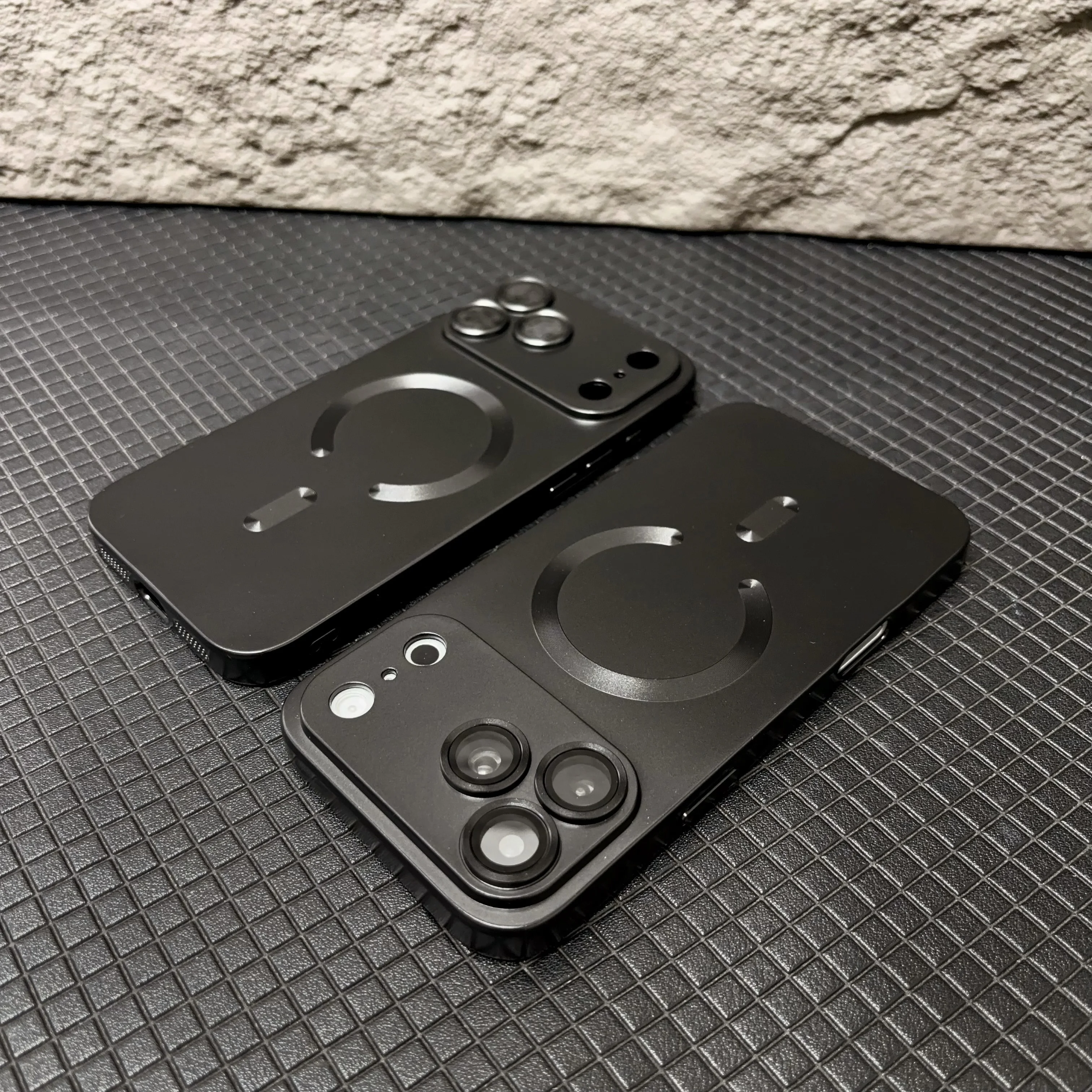 Enhanced Metallic Matte TPU Soft Case with Electroplated Finish and Lens Protection