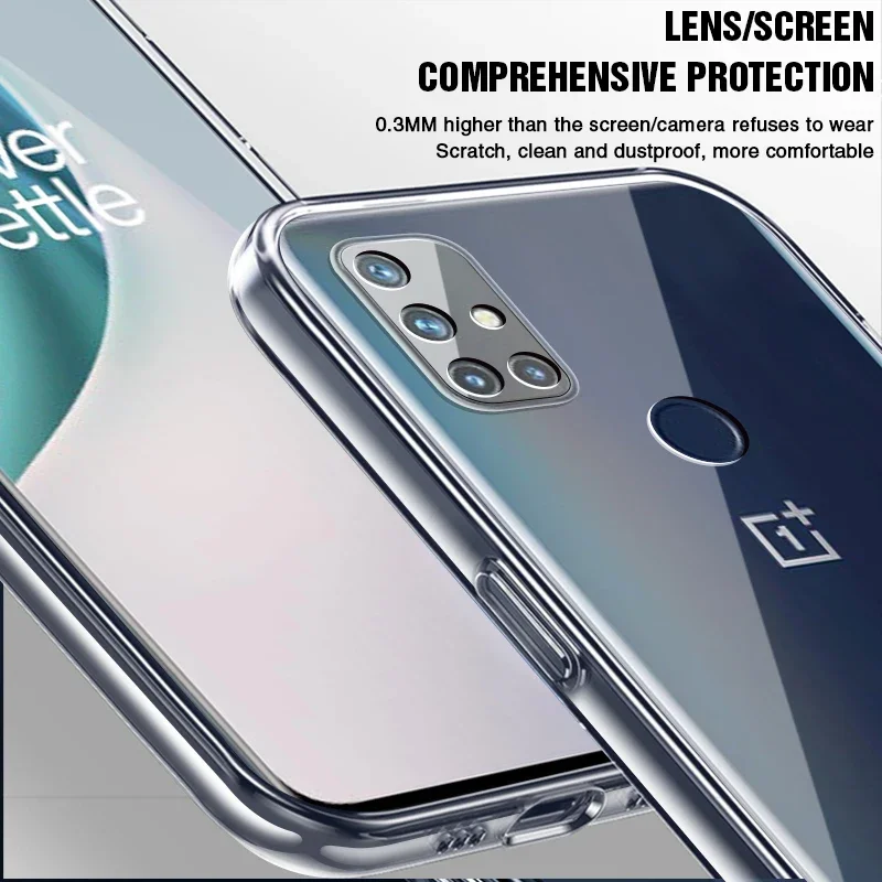 Crystal Clear Soft TPU Phone Case for OnePlus - Durable and Sleek Protection