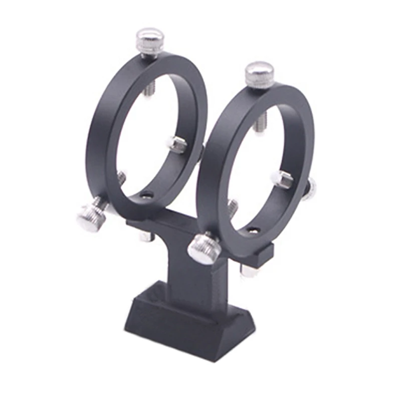 Adjustable Pointer Finderscope Bracket 6-Point Guidescope Rings Mount Astronomical Telescope