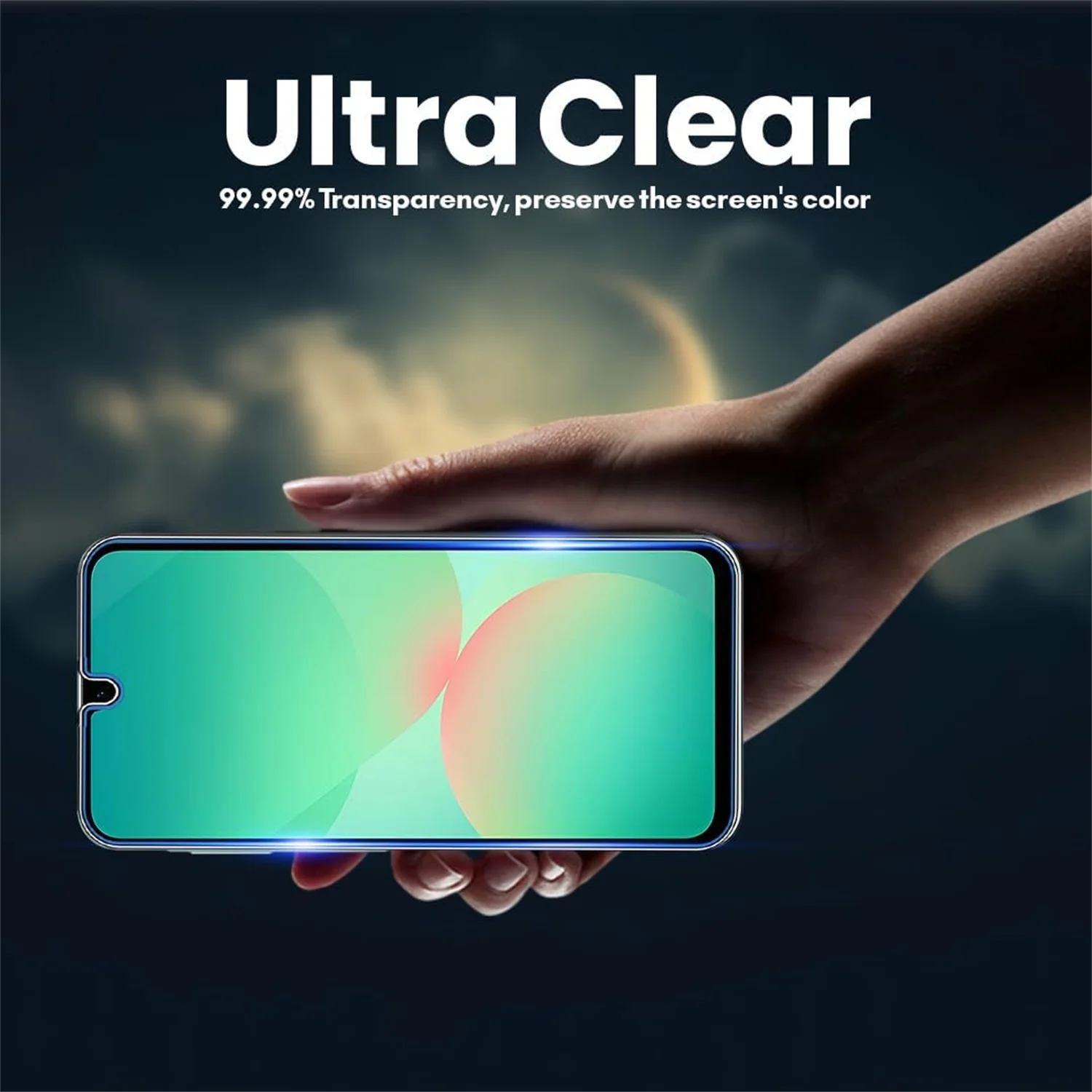 Premium Tempered Glass Screen Protector for Smartphones (1 to 4 Pack) - 6.7 Display