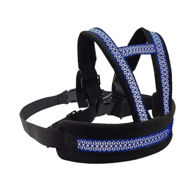 

Motorcycle Harness For Kids Breathable Shoulder Strap Anti-Drowsiness Anti-Drop Child Motorcycle Harness With Reflective Design