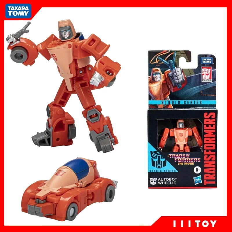 

In Stock Transformers Toy Classic Movie StudioSeries SS-86 Core Level Autobot Wheelie Robot Toys Action Figures Gifts Hobbies