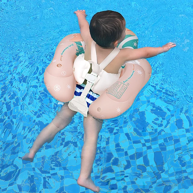 Swimbobo Baby Swimming Float With Canopy Inflatable Infant Floating Ring Kids Swim Pool Accessories Circle Bathing Summer Toys 2