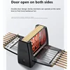 Electric Barbecue Grill Skewers Machine Household Smokeless Automatic Rotating Barbecue Meat Machine 5