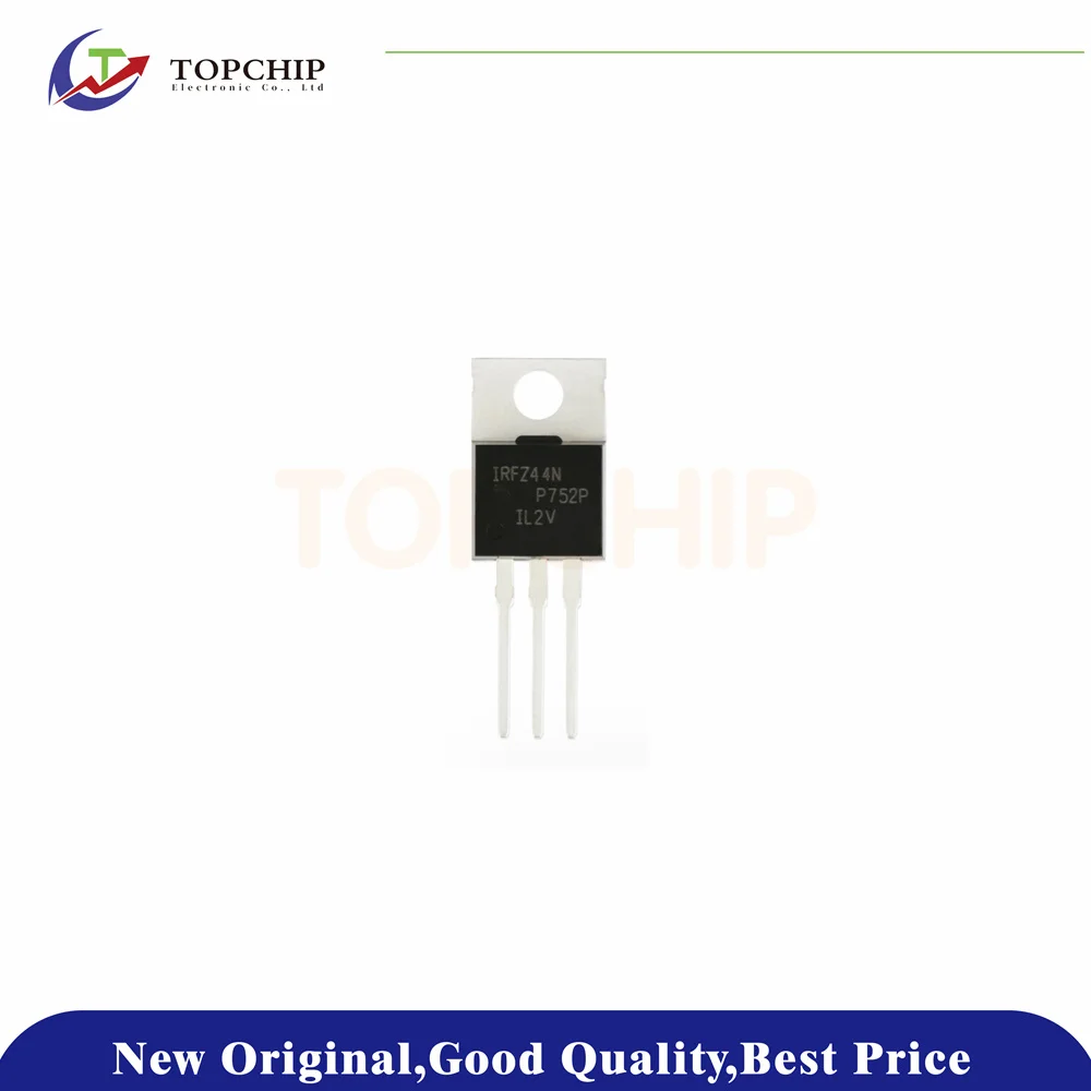 

100Pcs/lot New orignal IRFZ44NPBF 55V 49A 94W 17.5mΩ@10V,25A N Channel TO-220 MOSFETs