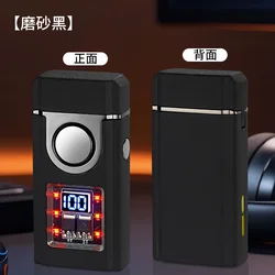 Smart Touch Dual - Action Flame and Electric USB Lighter (With BoxBlack Matter)