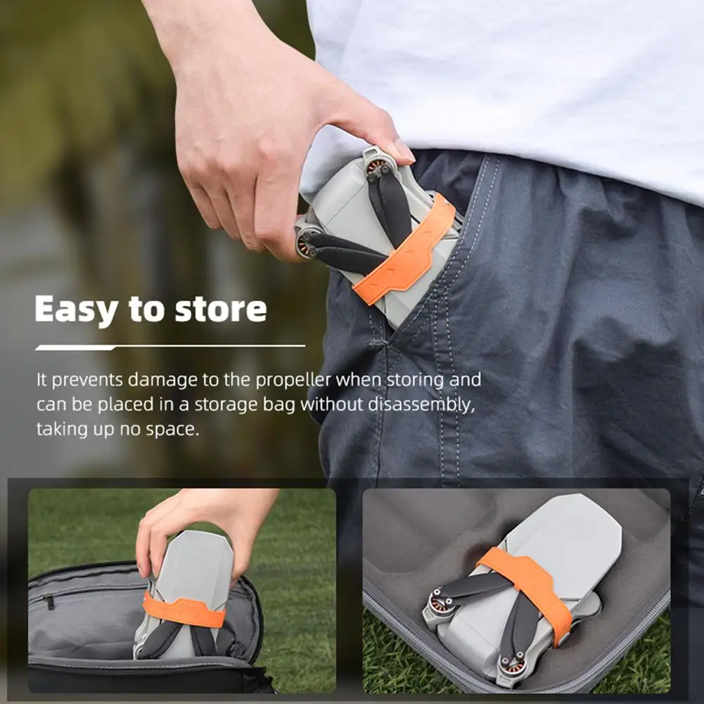 Protezione Del Supporto Dell'Elica Compatibile Per Dji Mavic Mini2/Mavic Mini/Mini Se Drone Stabilizzatore Dell'Elica Fixer Soft Guard Drone Puntelli