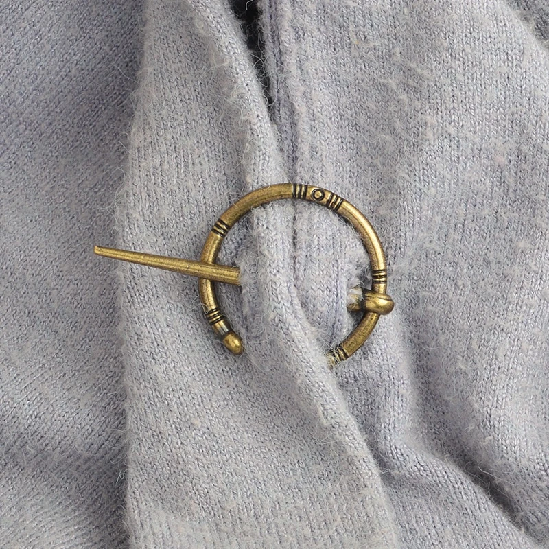 Penannular Mantel Pin Sjaal Pins Fibula, Barbarian Viking Broches Pin|Broches| - AliExpress