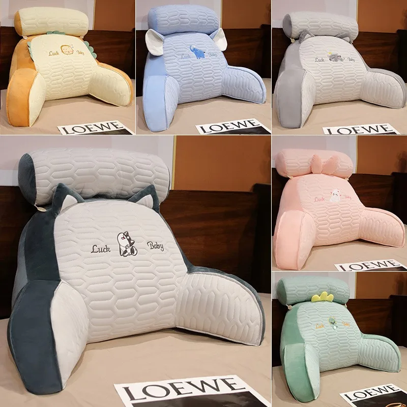 Back Pillows For Sitting In Bed Reading Pillow For Bed Bed Chair Pillow  With Arms Ideal For Sitting In Bed Working On Laptop - AliExpress