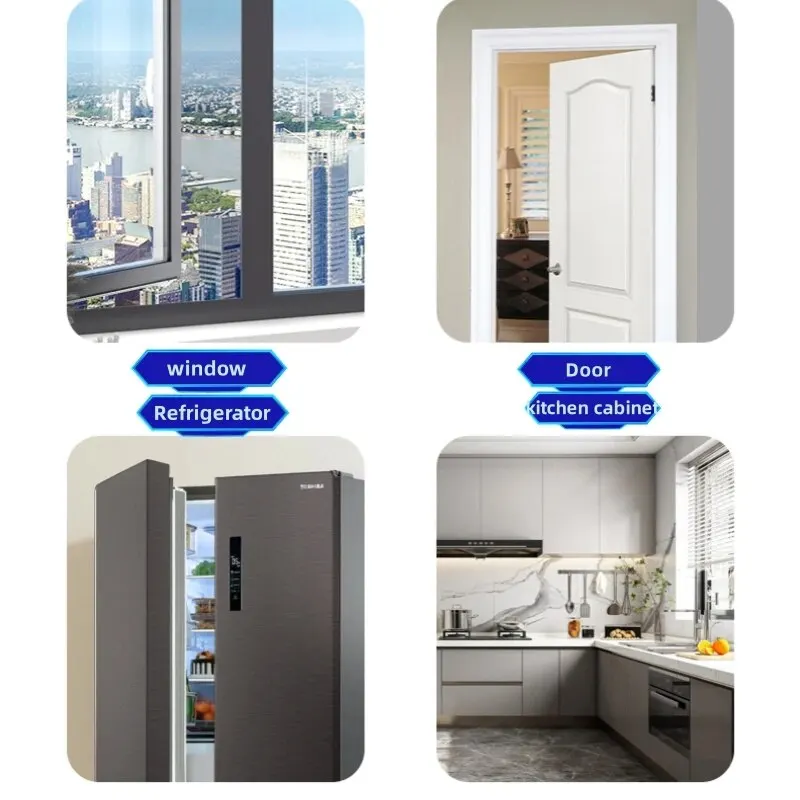 Child Safety Locks Upgraded Adjustable Window Limiters Door Locks Refrigerator Keep Children Safe