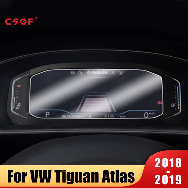 

Для Volkswagen VW Tiguan mk2 Atlas 2018 2019 2020 панель монитора пленка для автомобиля защитная пленка для экрана стикер аксессуары для интерьера