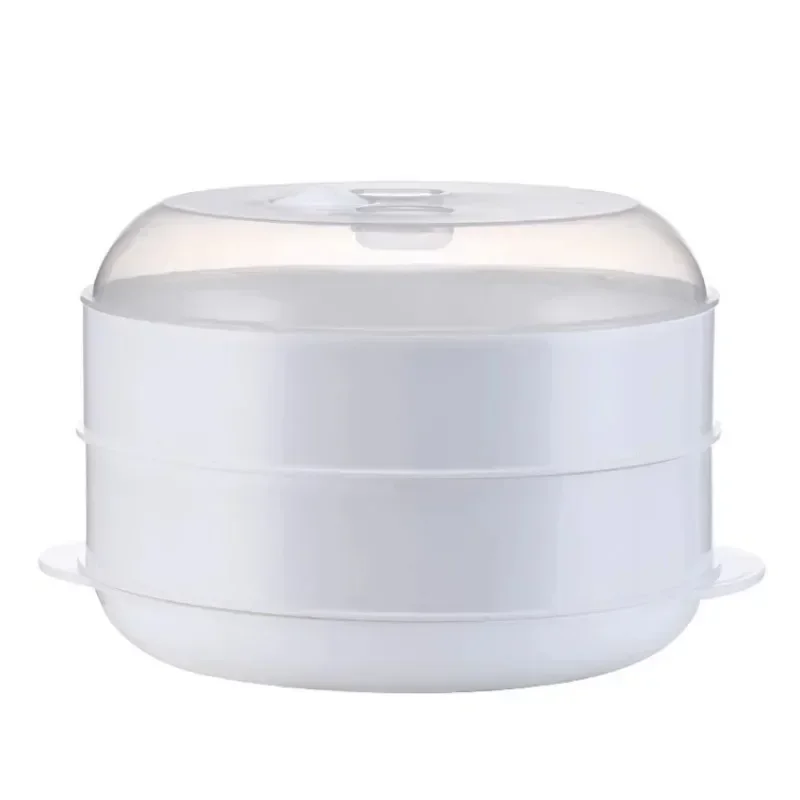 Microwave Oven Box Steamer Rack Steamer Basket Microwave Oven Special Steamer Steamed Dumpling Rice Container