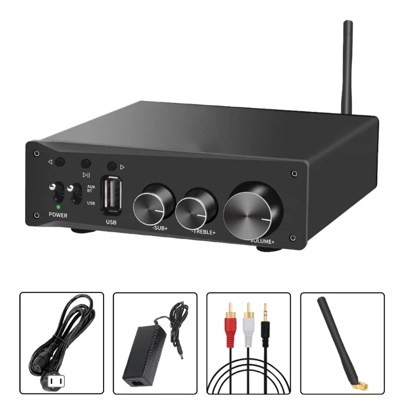 

HF210PLUS 2.1CH/2.0CH Amplifier Support OCC3034 Wirelessly Usb Plays