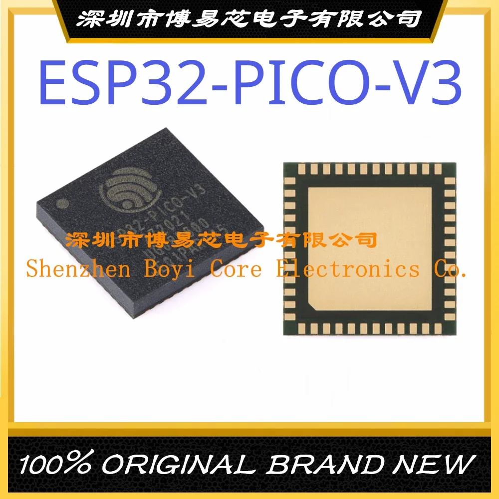 ESP32-PICO-V3 Package QFN-48 New Original Authentic Wireless Transceiver Chip IC new si4464 b1b fmr original and authentic wireless transceiver chip package qfn 20