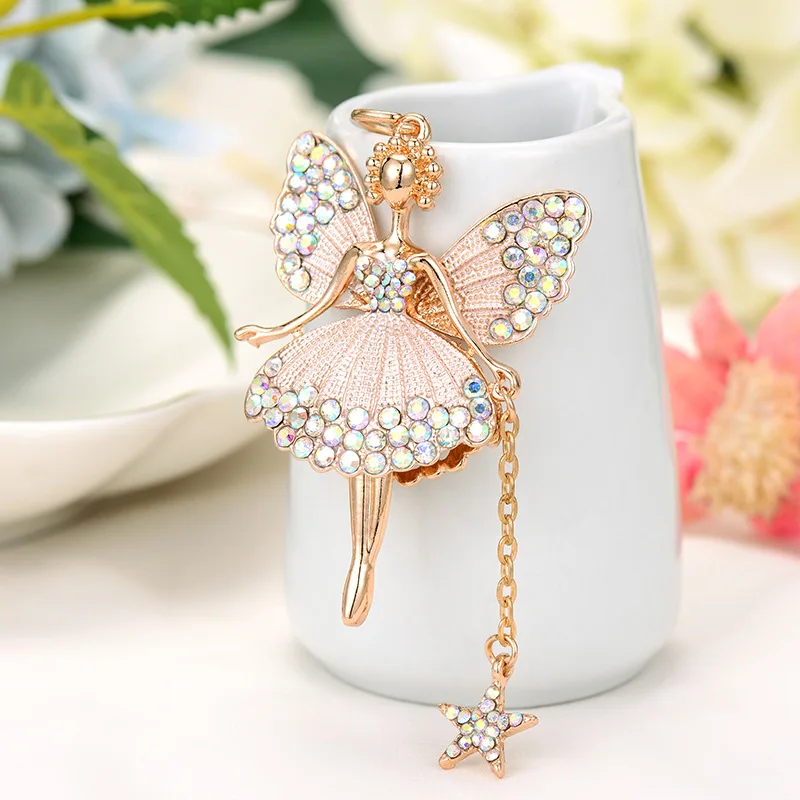 Kaichen Butterfly Rhinestone Brooch - Colorful Jewelry Gift For Women