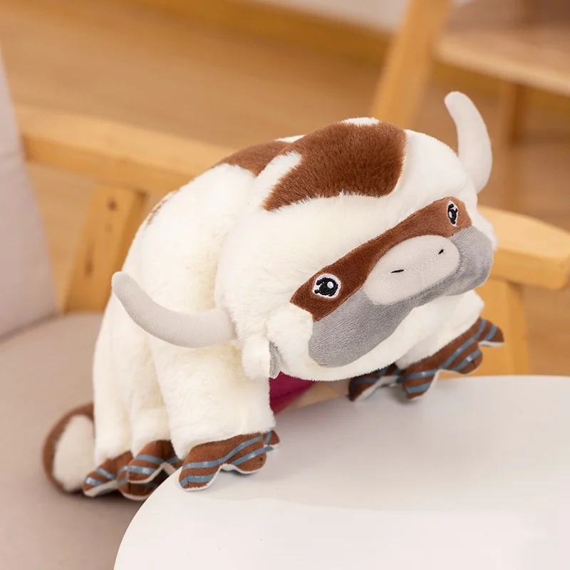 thumbnail image 1 of Anime Avatar the Last Airbender Appa Plush Toys Avatar Appa Momo Plush Soft Stuffed Animals Toy Gifts for Children Kids, 1 of 4