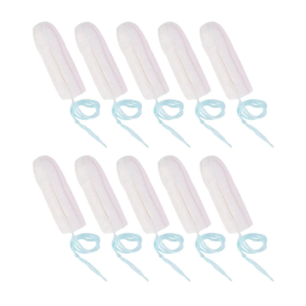 

10/30Pc Swab Tampons Organic Cotton Vaginal Tampons Replace Menstrual Cup Feminine Hygiene Sanitary Towel Women Pad Random Color