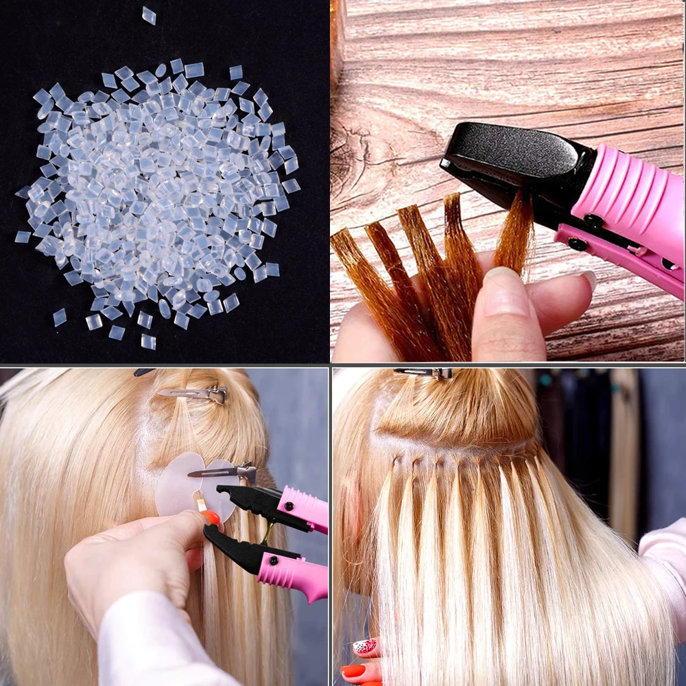 50g keratin glue grain Strong Hold Italian Keratin Grain For hot melt Fusion Hair Extensions
