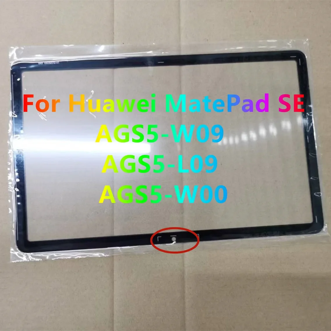 

New Original 10.4" For Huawei MatePad SE AGS5-W09 AGS5-L09 AGS5-W00 Front Glass Touch Screen LCD Outer Panel + OCA 100% Tested