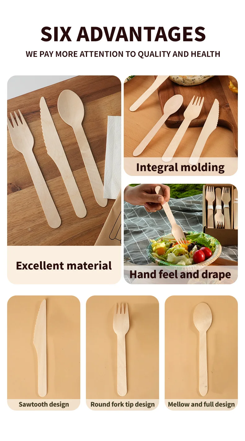 10/20PCS Disposable Cutlery Set – Individually Wrapped Knife, Fork, Spoon & Napkin – Po... - SKU DCS16299 - UGI Packaging