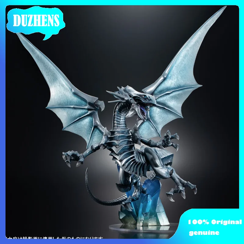 

MegaHouse AWM Оригинал: Yu-Gi-Oh! Голубые глаза, белый дракон, 28 см, ПВХ, Коллекционная модель, игрушки, кукла, подарок
