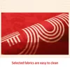 Red Simple Luxury Carpet for Living Room Chinese Style Decoration Home Bedroom Carpets Area Rug Non-slip Dining Room Mat Bedside 5