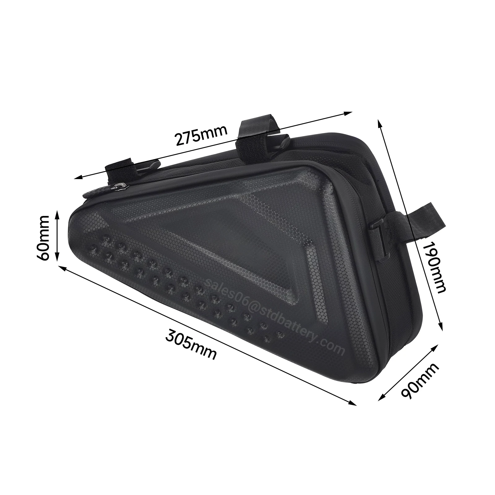 Batteria Ebike Piccolo Triangolo 36V 48V 52V 13Ah 15Ah 18Ah agli ioni di litio 18650 21700 Batteria Bici Elettrica per Motore 500W 750W 1000W - immagine 2