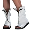2025 Spring Autumn New Womens Sandals Simple Comfort Women Shoe Versatile Light Womens Single Boots Casual Women's Leather Shoes 4