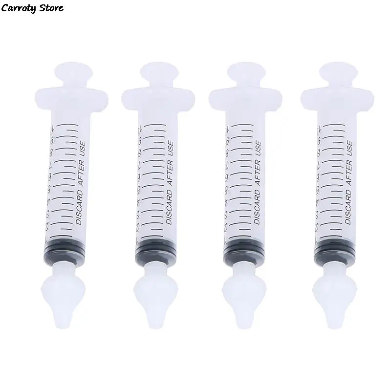 

4pcs 10ml Baby Care Nose Clean Needle Tube Infant Nasal Cleaner Nasal Washer