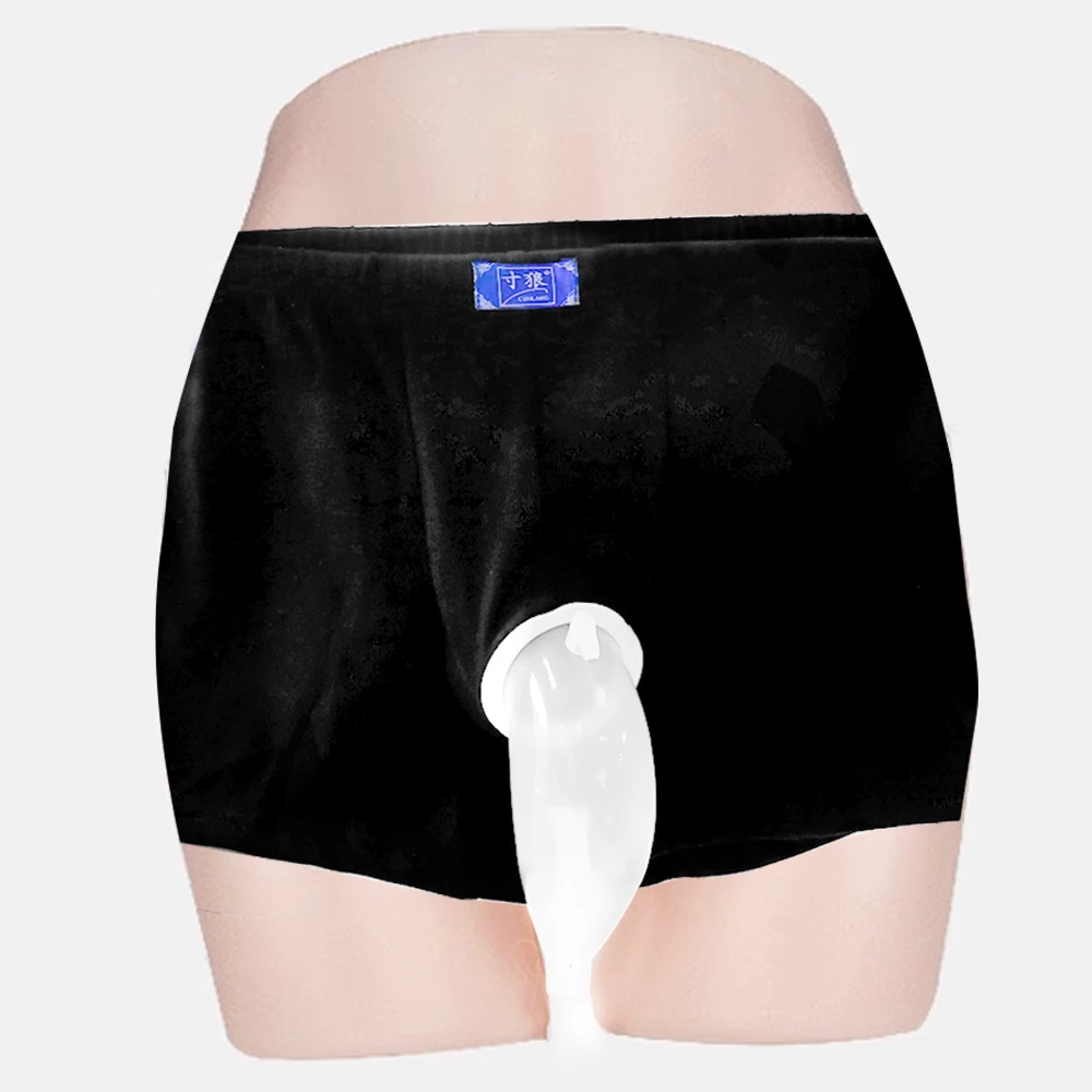 Silicone Urinal Collector Reusable for Male and Elderly Urine Bag Urinal Urinary Incontinence Care Adults Urine Bedridden
