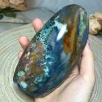 Natural Crystals Ocean Jasper Freeform Colorful Healing High Quality Wholesale Gemstone Home Decoration Room Decor Stone Jewelry 1