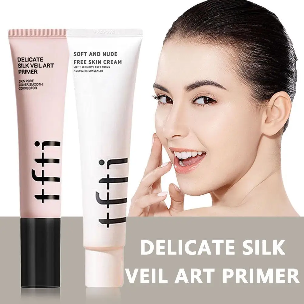 Description Picture 3 of itemTFTJ Makeup Front Emulsion Isolation Oil Control Invisible Pores Priming Brighten Concealer Plain Face Nude Makeup Primer Makeup