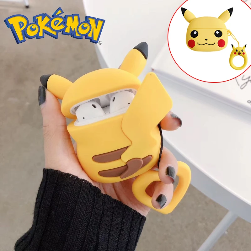 Cool Sunglasses Pikachu Creative Headset Case Applicable To  Airpods1/2/pro/3 Generation Kawaii Wireless Bluetooth Headset Cover -  AliExpress
