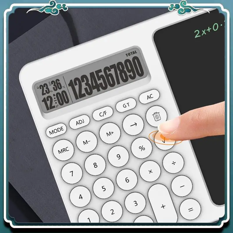 LCD Handwriting Board Calculator Writing Board Office Drafting LCD Eye Protection Screen Electronic Drawing Tablet Durable