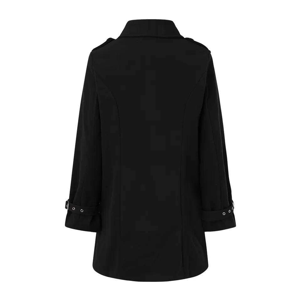 Women's Vintage Padded Leather Winter Jacket
