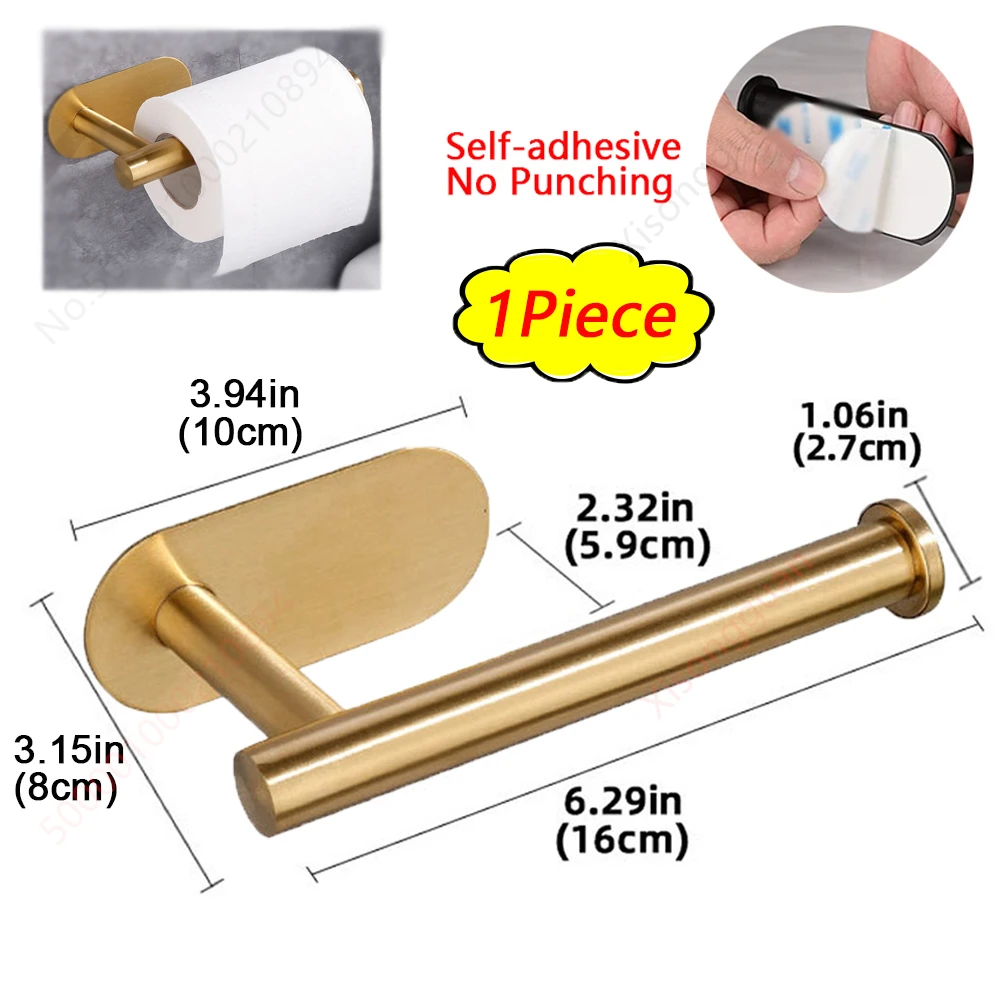 Versatile Adhesive Paper Towel & Tissue Holder