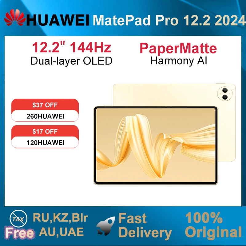 2024 PaperMatte HUAWEI MatePad Pro 12.2-inch Tablet Wifi/LTE