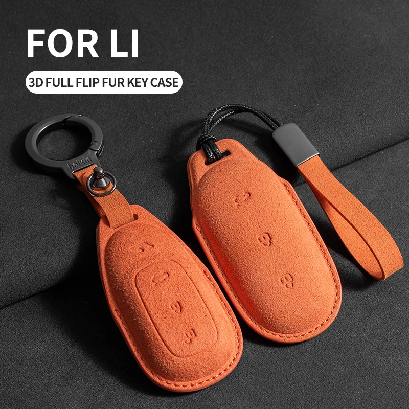 Car Key Case For Li Auto L9 For Li Lixiang L7 L8 2022 2023 Car Keychain For lixiang