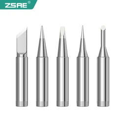 5pcs/set 900M-T Soldering Iron Tips, Compatible with Hakko 936,937,907, Radio Shack 64-053, Atten, Quick, Aoyue, Yihua, Vastar