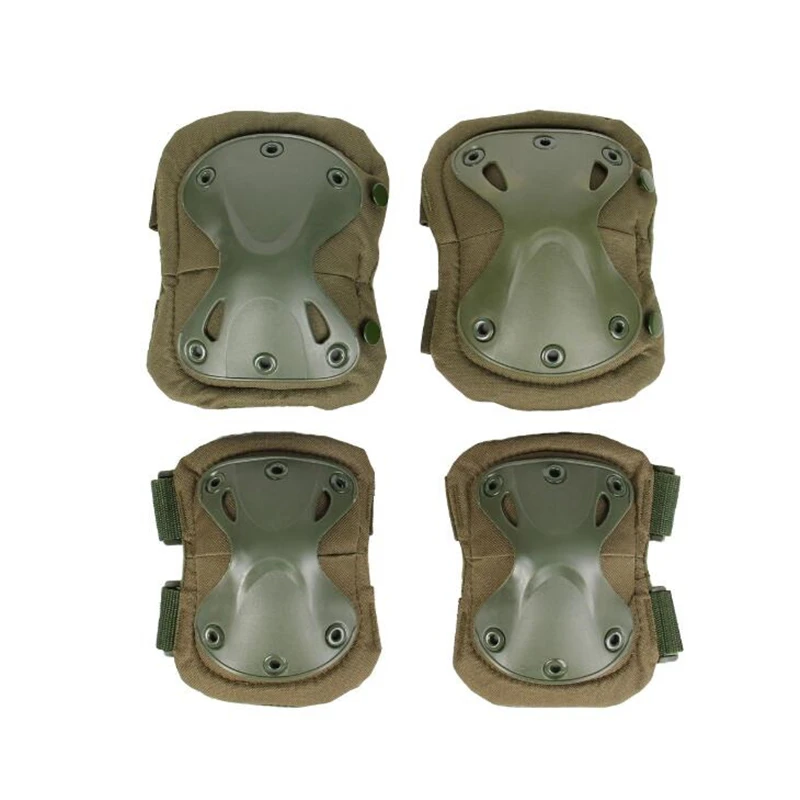 Outdoor Sport Working Hunting Skating Safety Gear Kneecap Knees Tactical Pad Elbow Military Knee Armor Biker Equipment