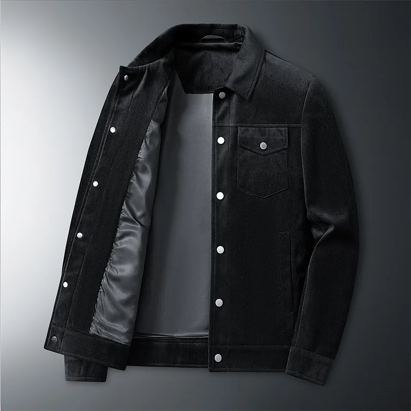 Men's Jacket Fall New Coat Trendy Workwear Top Thin Casual Loose Men's Clothing
