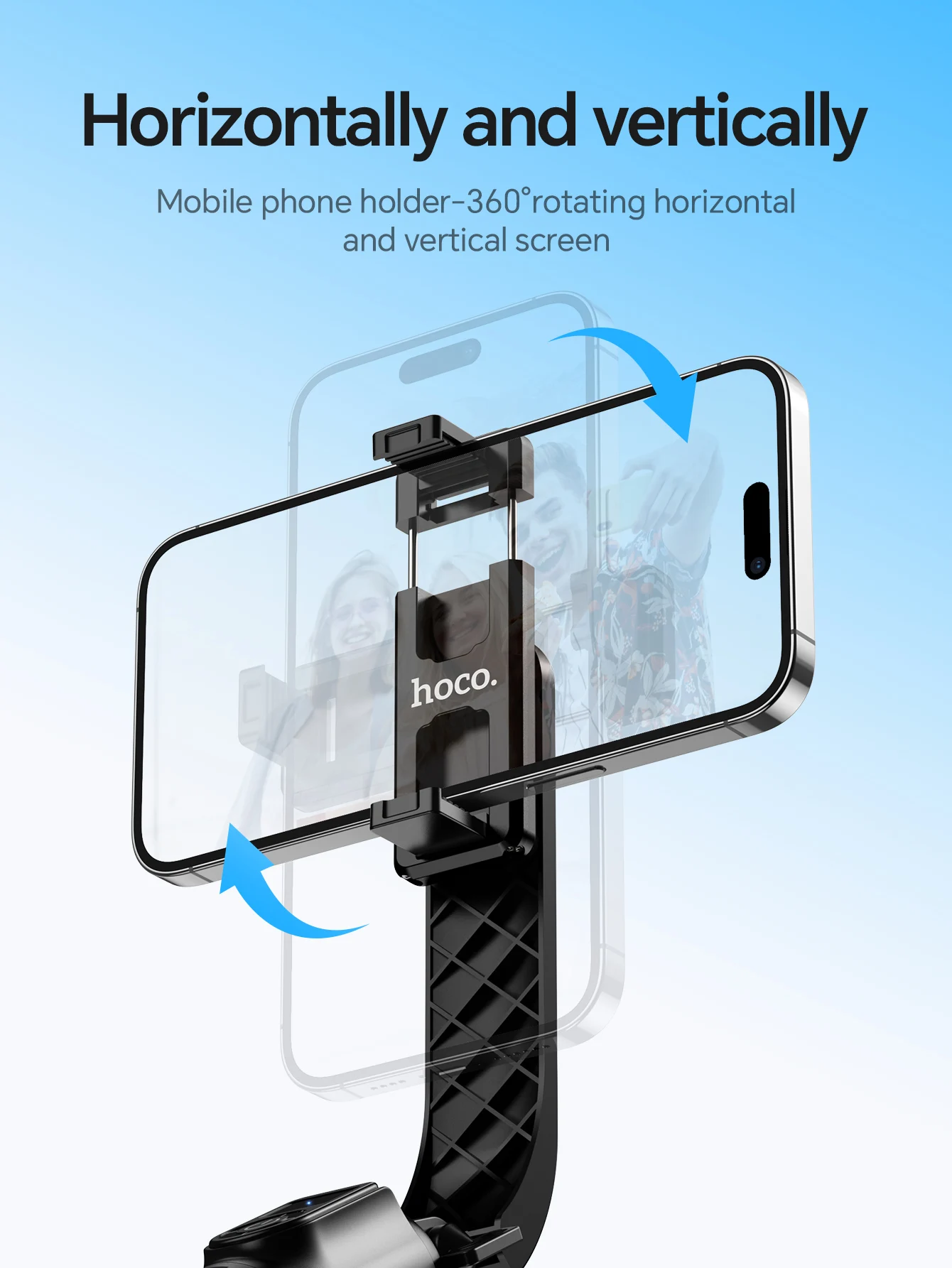 HOCO K20 2-in-1 Selfie Stick Tripod with Bluetooth Remote