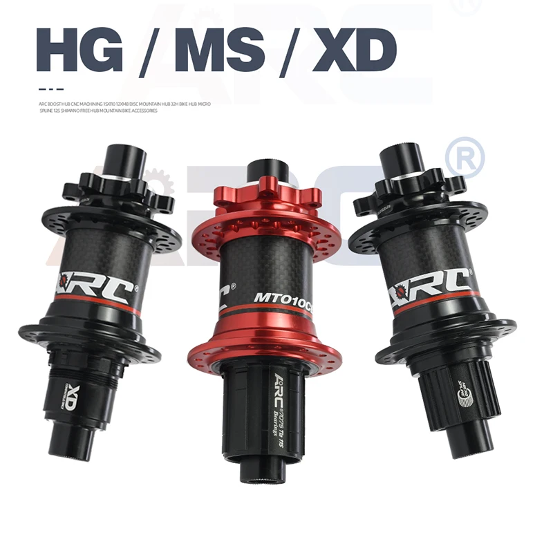 Mountain Bicycle Hubs ARC 6 Pawls Hub Part Freehub MT009/MT039/MT010 12x148 10x135 12x142 MTB Hub HG Micro Spline Sram XD 8 9 10 11 12 V