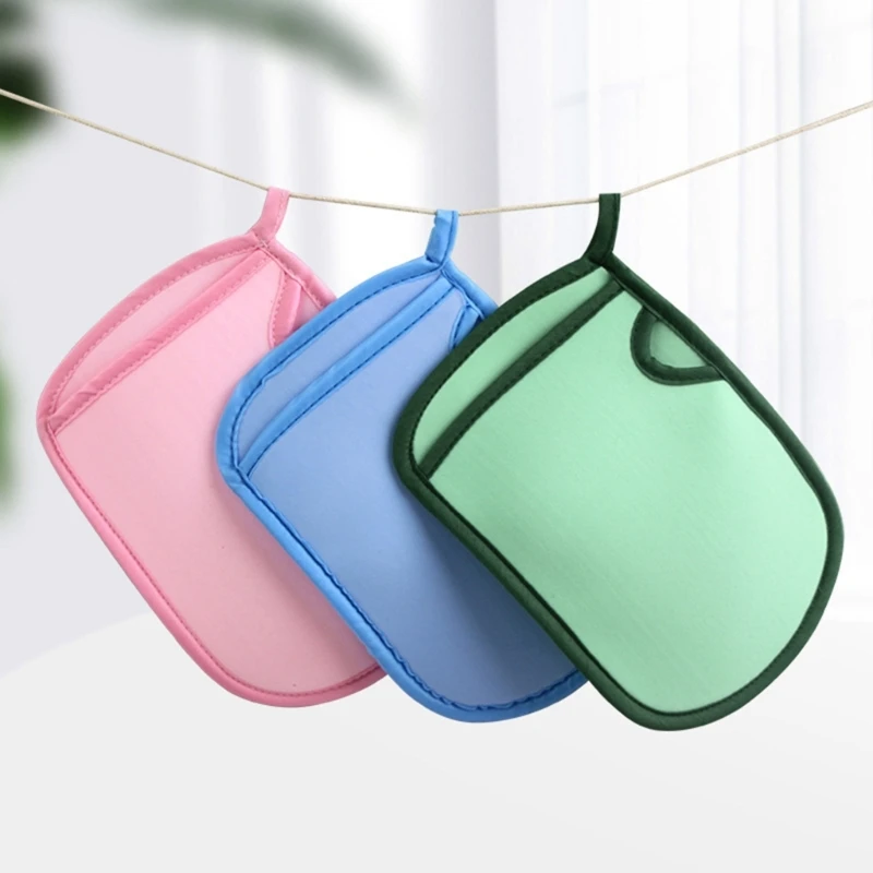 

Super Soft Exfoliating Bath Mitt Painless to the Skin Men Women Children Glove D0LD