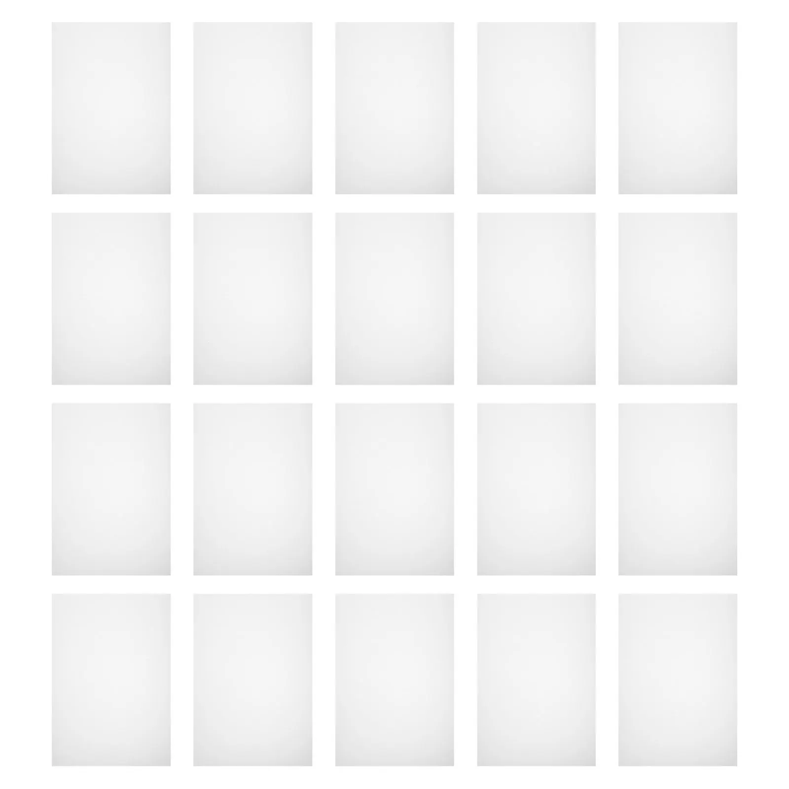 50Pcs A4 트레이싱 페이퍼 서예 그림 스케치를위한 반투명 복사 용지 DIY 공예 미술 드로잉 학교 용품