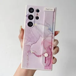 Marble Wrist Strap Phone Holder Case by SoCouple for Honor 10i (ZK13)