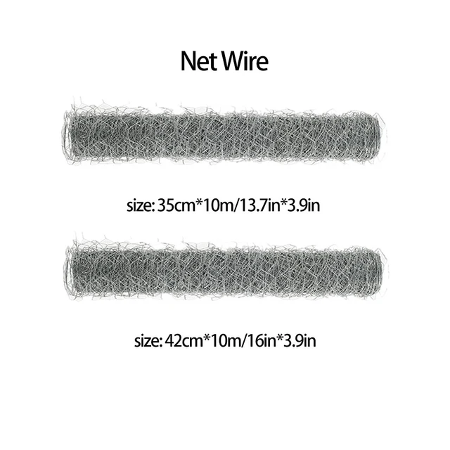Metal Wire Netting Chicken Rabbit Poultry Fence Netting Crop Protection Net Hexagonal Galvanized Mesh for Garden Courtyard Farm 3